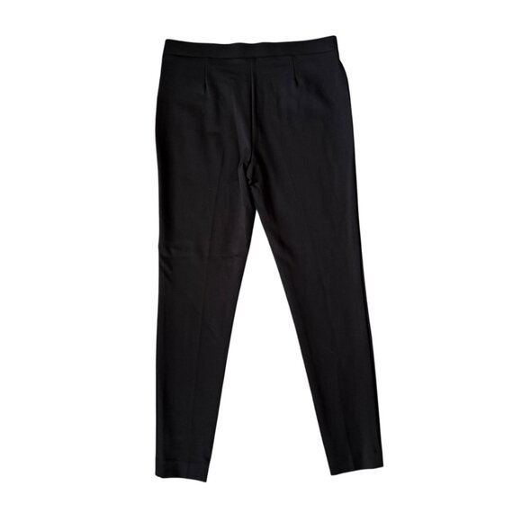 Anne Klein black pull on stretchy skinny dress pants women's size 4 - Picture 1 of 6